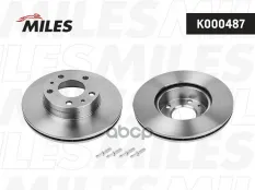 Диск тормозной CITROEN JUMPER/FIAT DUCATO/PEUGEOT BOXER 94- передний D=280мм. Miles арт. k000487