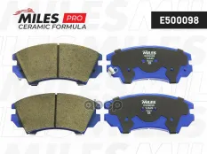 Колодки тормозные OPEL INSIGNIA 08-/ZAFIRA 11-/SAAB 9-5 10- R17 передние Ceramic Miles арт. e500098