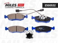 Колодки тормозные FIAT 500 09-/PUNTO 09-12 передние Ceramic Miles арт. e500532