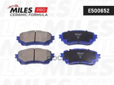 Колодки тормозные передние Ceramic Miles арт. E500652