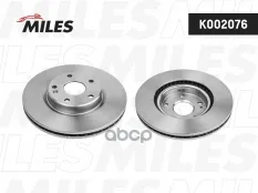Диск тормозной GEELY COOLRAY 20- передний D 296мм. Miles арт. k002076
