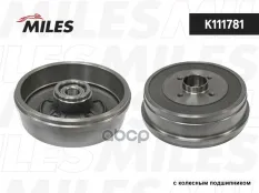 Барабан тормозной LADA LARGUS без ABS  с подшипником Miles арт. k111781