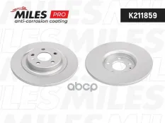 Диск тормозной GEELY TUGELLA- задний (с антикоррозионным покрытием) Miles арт. k211859