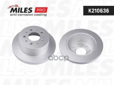 Диск тормозной CITROEN JUMPER/FIAT DUCATO/PEUGEOT BOXER 1.1-1.5t 06- задний Miles арт. k210636
