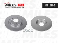 Диск тормозной EXEED TXL M31T/M32T/M32TFL - задний (с антикоррозионным покрытием) Miles арт. k212106