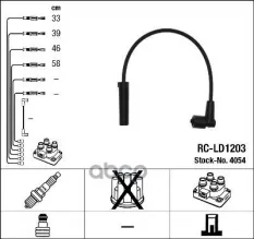 Комплект в/в проводов RC-LD1203 NGK арт. 4054