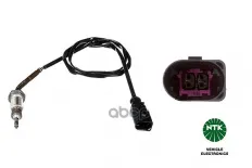 Датчик температуры выхлопных газов [VW114J-CWE] Audi A1, VW Polo 1.6TDI 09-, Skoda Fabia, Roomster, Seat Ibiza, Tolodo NGK арт. 91016