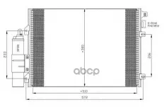 Радиатор кондиционера с осушителем NRF арт. 35430