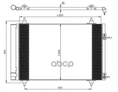 Радиатор кондиционера с осушителем NRF арт. 35610