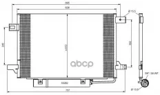 Радиатор кондиционера с осушителем NRF арт. 35758