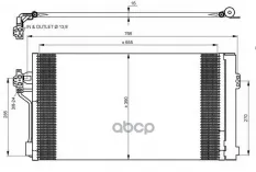 6398350070 Радиатор кондиционера MERCEDES W639 2010 NRF арт. 35776