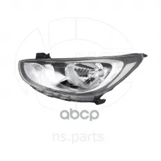 Фара левая HYUNDAI Solaris (11-14) NSP арт. nsp02921014l000
