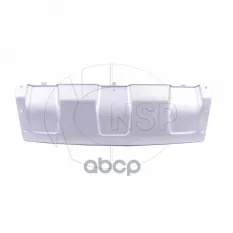 Накладка переднего бампера серебро RENAULT DUSTER NSP арт. NSP07620728255R