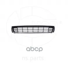 Решетка бампера переднего VOLKSWAGEN Polo V sedan (09-15) (хром) NSP арт. NSP086RU853671RYP