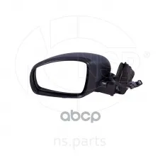 Зеркало левое SKODA Fabia (10-) (эл.  обогр.) NSP арт. nsp085j1857507e