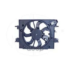 Вентилятор охлаждения ДВС в сборе RENAULT Duster I (12-20) (с резистором) NSP арт. NSPRS94N9