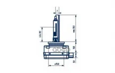 Лампа D1R  85V 35W PK32d-3 NVA C1 Narva арт. 84011