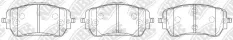 Колодки тормозные HAVAL Dargo (22-) передние (4шт.) NIBK NiBK арт. PN6049