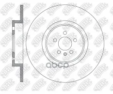 Диск тормозной CHERY Tiggo 2 (17-),4 (18-19),5 (18-) OMODA C5 (22-) задний(1шт.) NIBK NiBK арт. RN2574