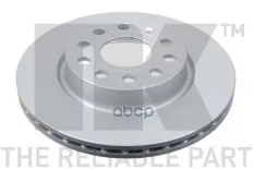Диск тормозной с антикорозийным покрытием Audi A3  03- Nk арт. 314787