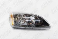 Фара правая Ford Focus 2 2004-2008, галоген, черная O.E.M. арт. OEM0056FR