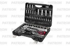 Набор инструментов 94 пр: 1/4 inch, 1/2 inch, 4-32 мм, 6 граней PATRON арт. P-4941-5