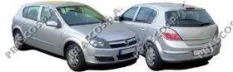 Зеркало двери лев. электр. грунт.! opel astra h 04-06 Prasco арт. op4107124