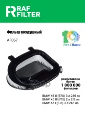 ФИЛЬТР ВОЗДУШНЫЙ RAF FILTER арт. AF067