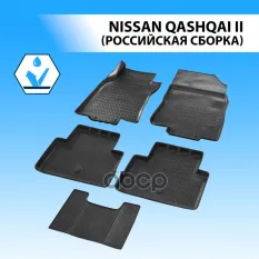 коврики салона!полиуретан 5 шт. без крепежаNissan Qashqai II Россия 15-19 19> Rival арт. 14105004
