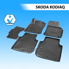 (Rival)Коврики салона Skoda Kodiaq 2017- Rival арт. 15105001