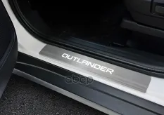 Накладки порогов RIVAL (4 шт.) Mitsubishi Outlander 2015- (название модели) Rival арт. np.4006.3