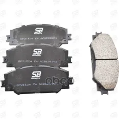 Колодки тормозные дисковые передние DaihatsuMebius ZVW41N (2013-2021)/LexusHS250h ANF10/ANF10L (2009-2018)/MitsuokaNOUERA6-02 ZRE142 (2007-2014)/Ponti