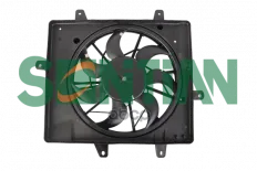 Крыльчатка с эл.мотором 01-08 Chrysler Pt Cruiser SONTIAN арт. ZD168524