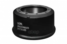 Барабан тормозной BPW полуприцепа (420x200/210 h=263) (1шт.) SORL SORL арт. 35020880070