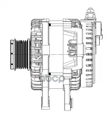 Генератор для а/м Chery Tiggo 8 Pro (18-)/Exceed TXL (16-)/VX (16-) 1.6T/2.0T 140A (LG 2723) STARTVOLT арт. LG 2723