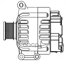 Генератор для а/м Peugeot 308 (07-)/Citroen C4 II (10-) 1.6i 120A (LG 2002) STARTVOLT арт. LG 2002