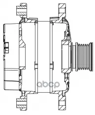 Генератор для а/м VAG Tiguan II (16-)/Transporter T6 (15-) 2.0TDI 150A (LG 1821D) STARTVOLT арт. LG 1821D