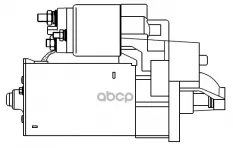 Стартер для а/м Volvo XC90 (02-)/XC70 II (07-)/S80 II (06-) 3.2i 1,4кВт (LSt 1045) STARTVOLT арт. LST 1045