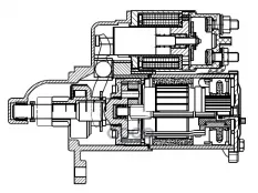 Стартер для а/м Chevrolet Aveo T250 (08-) 1.4i 1 2кВт (LSt 0517) STARTVOLT арт. lst-0517