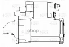 Стартер для а/м GAC GS8 (16-) 2.0T 1,4кВт (LSt 2739) STARTVOLT арт. LST 2739