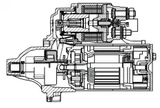 Стартер для а/м Toyota Rav 4 (19-) 2.0i/2.5i/Camry V70 (17-) 2.5i 1,4кВт (LSt 1949) STARTVOLT арт. LST 1949