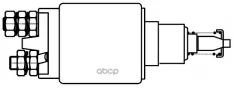 Реле втягивающее стартера для а/м Mercedes-Benz Atego (98-) с дв. OM904 (VSR 1538) STARTVOLT арт. vsr-1538