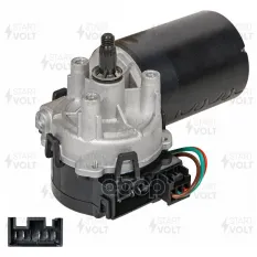Моторедуктор стеклооч. для а/м Fiat/Citroen Ducato (02-)/Jumper (02-) (перед.) (VWF 2003) STARTVOLT арт. vwf-2003