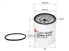 Фильтр топливный HYUNDAI HD65,78,County дв.D4DD VOLVO RENAULTсепаратор(h=128мм,стакан FB1813)SAKURA Sakura арт. SFC710930