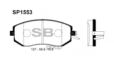 Колодки торм.пер. Sangsin brake арт. SP1553
