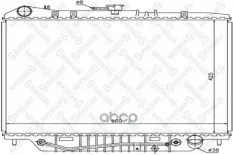радиатор системы охлаждения! АКПП Isuzu Trooper 3.2 92-97 Stellox арт. 1026058SX