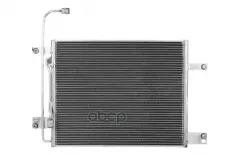 радиатор кондиционера! Aluminium 600x457x22 MB Actros  Axor Stellox арт. 1045763sx