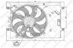 Вентилятор охлаждения Stellox арт. 2999446SX
