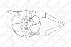 Вентилятор охлаждения Opel Vectra A/Astra F 1.4-1.6 88-98 Stellox арт. 2999246SX