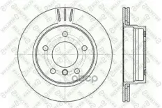 диск тормозной задний! BMW E36/E46 1.6-2.0D M47/M50/M52 98>, Brilliance Stellox арт. 60201535VSX